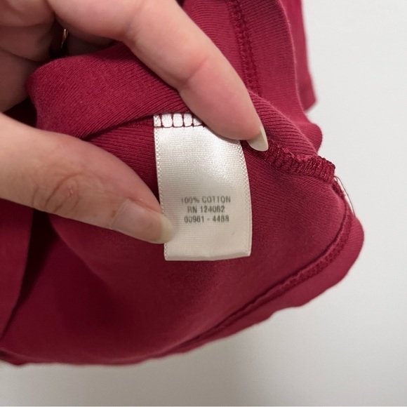 VINTAGE Y2K Christopher & Banks Hong Kong Graphic 3/4 Sleeve Shirt. Size M - Picture 11 of 12